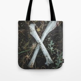 X Marks The Spot - Bones Tote Bag