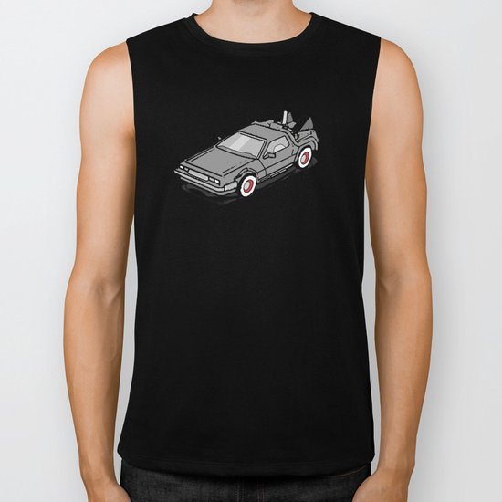 Delorean Drip Biker Tank