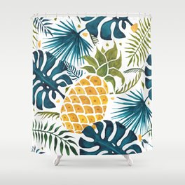 Pineapple Shower Curtains For Any Bathroom Decor Society6
