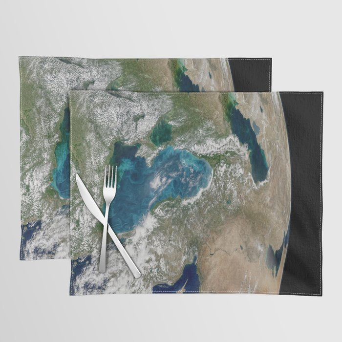 Turquoise eddies in the Black Sea - planet earth Placemat