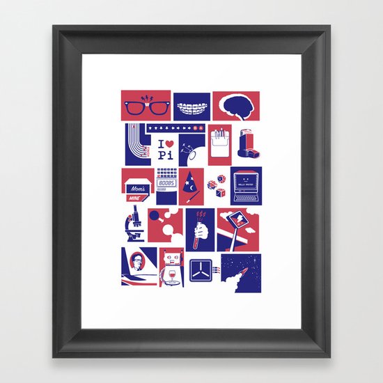 Geekology Framed Art Print
