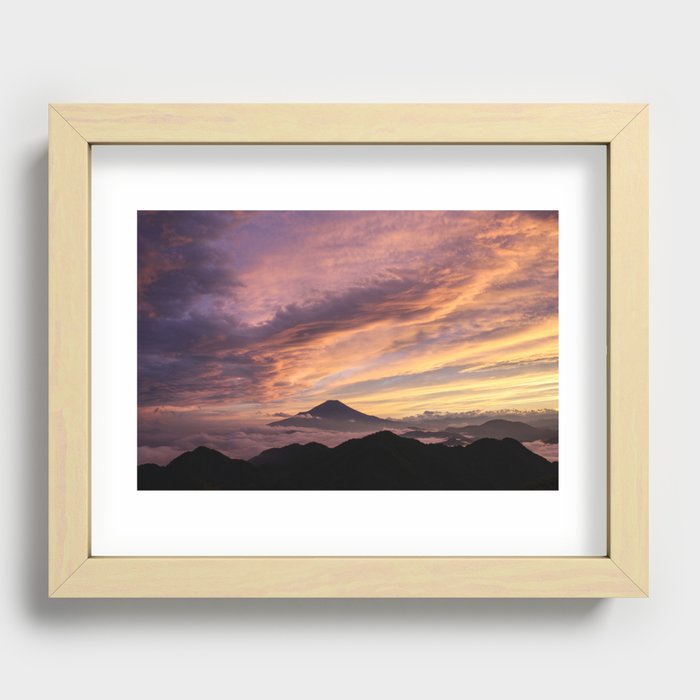 Mount Fuji I Recessed Framed Print