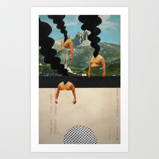 The Noon Guns (Back) Art Print