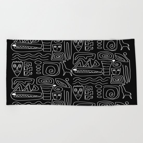 Africa Beach Towel