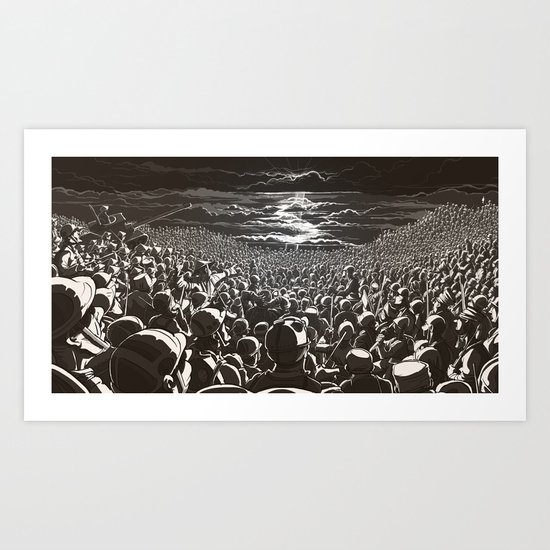 Doll'War Art Print
