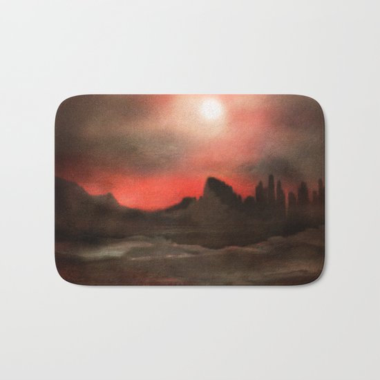 Passion in the sky Bath Mat