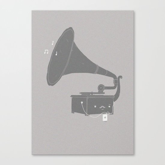 Get with the times Canvas Print