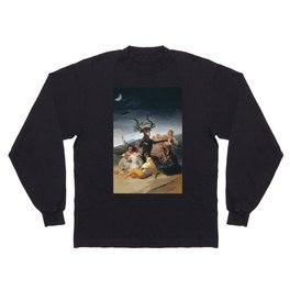 The Witches Sabbath - Francisco de Goya Long Sleeve T-shirt