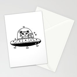 UFO Cat Stationery Cards