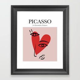 Picasso - Les Demoiselles d'Avignon Framed Art Print