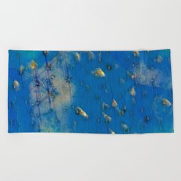 Blue Beach Towel