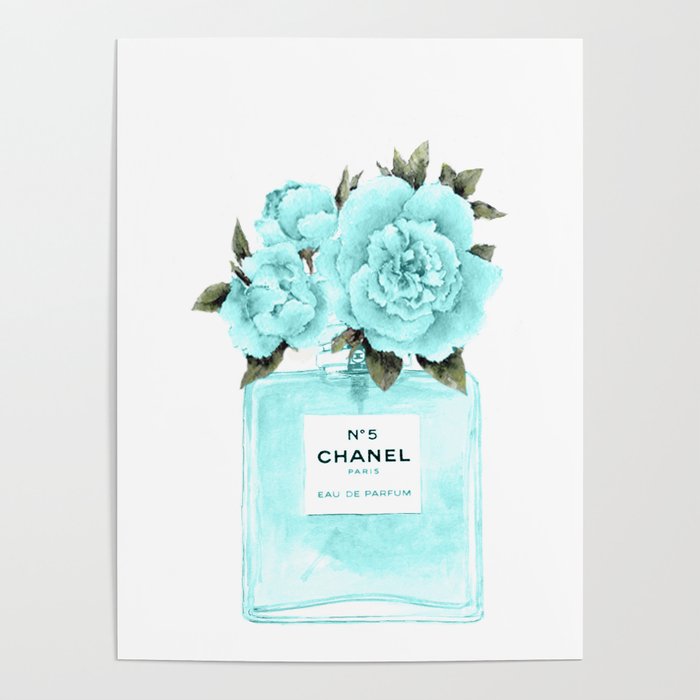 Perfume with peony Poster by Green Palace