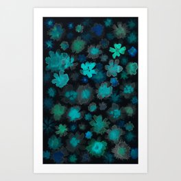 The Stars Are Blossoms In My Dreams, Inverted  Art Print
