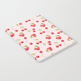 Cherries on Pink Notebook