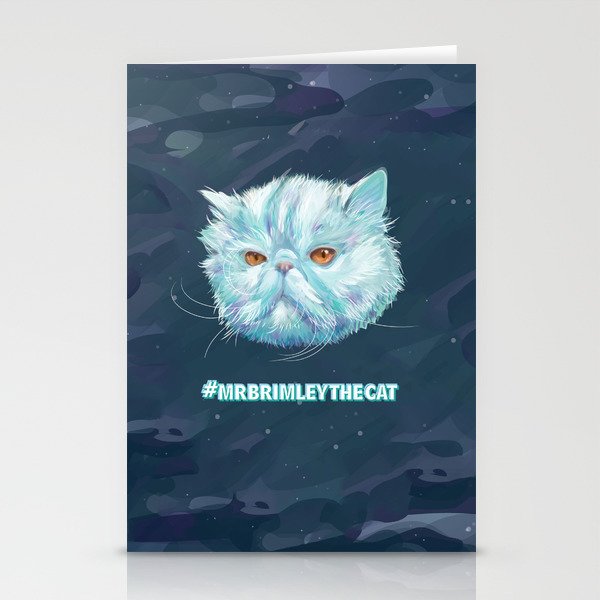 Mr Brimley the cat Stationery Cards