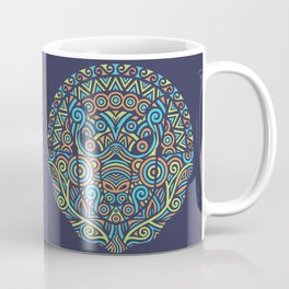 Mythic Alpaca Blue and Green Mug