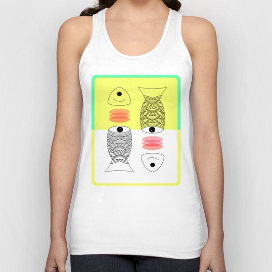 Eyes sea you Unisex Tank Top