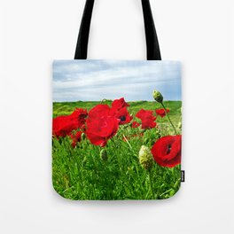 Poppies #3 Tote Bag
