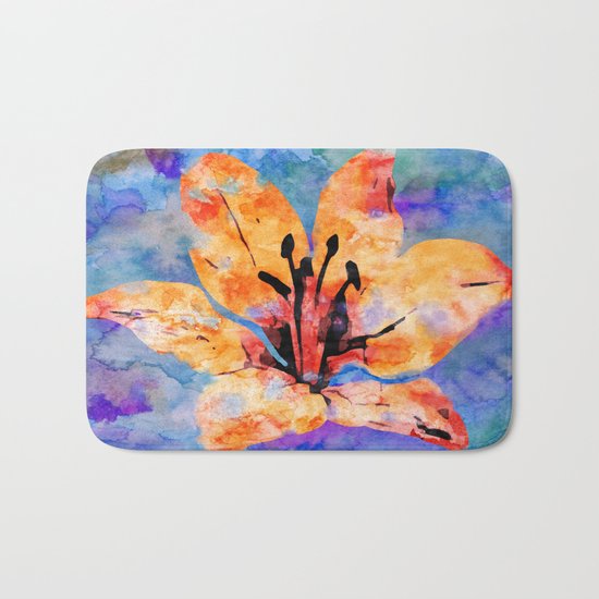 Morning in the Garden Bath Mat