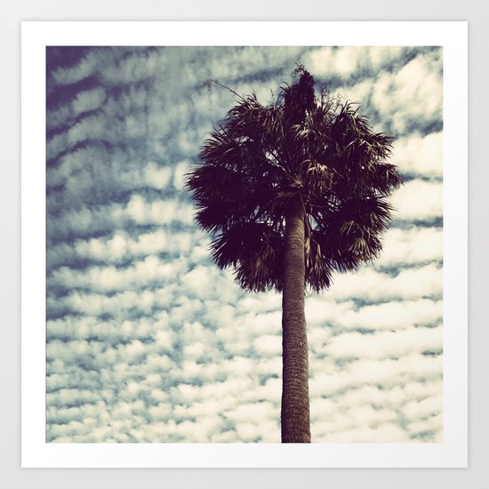 Charleston Palm Art Print