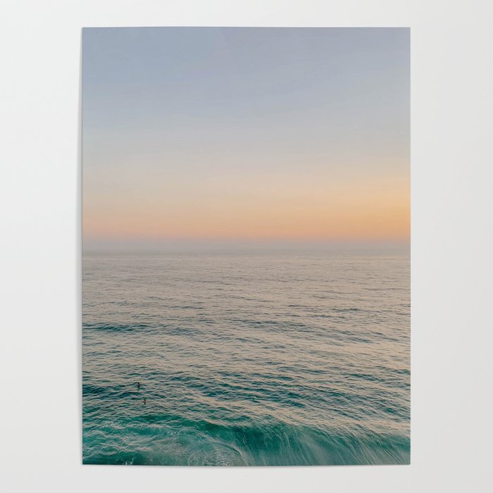 summer sunset xix / laguna beach, california Poster