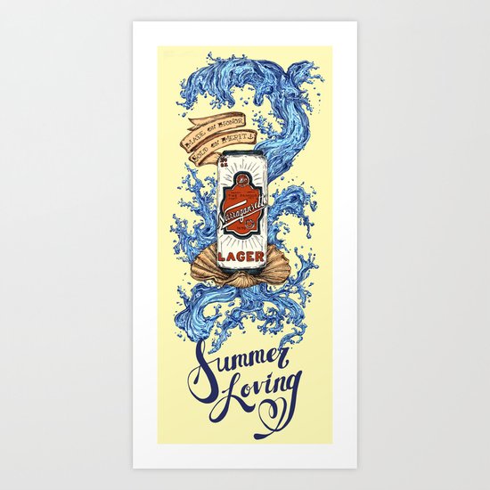 Narragansett Art Print
