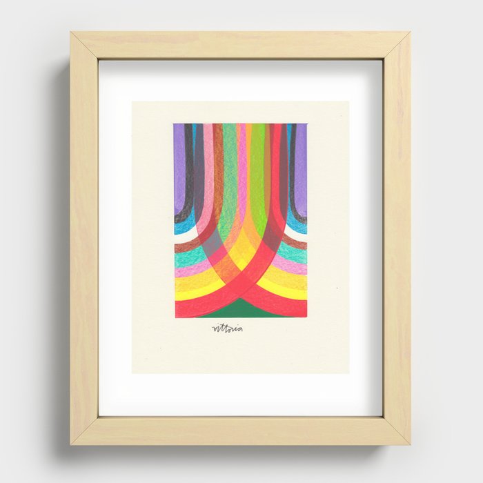 It All Makes Sense To Me Recessed Framed Print