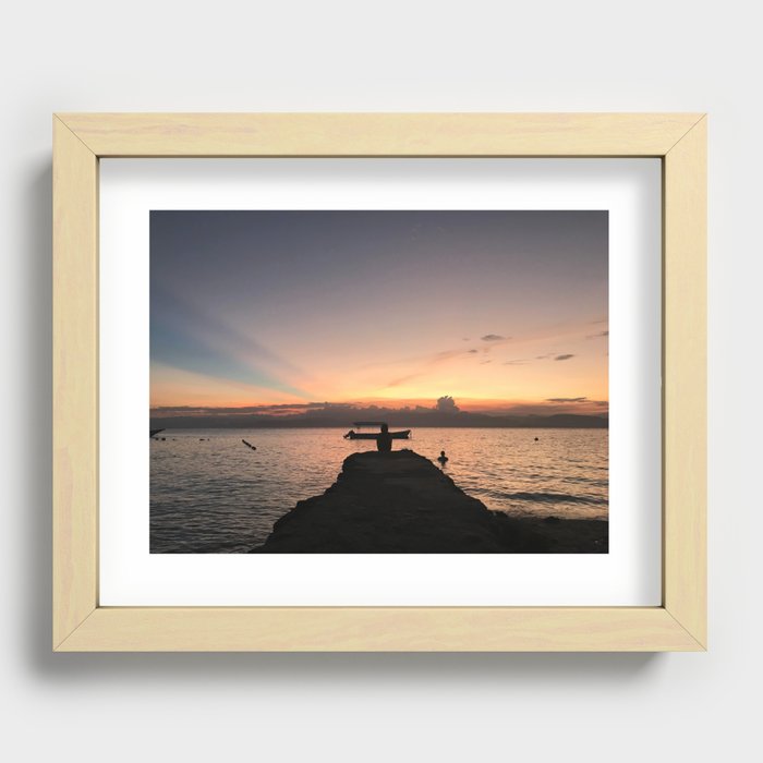 sunset Recessed Framed Print