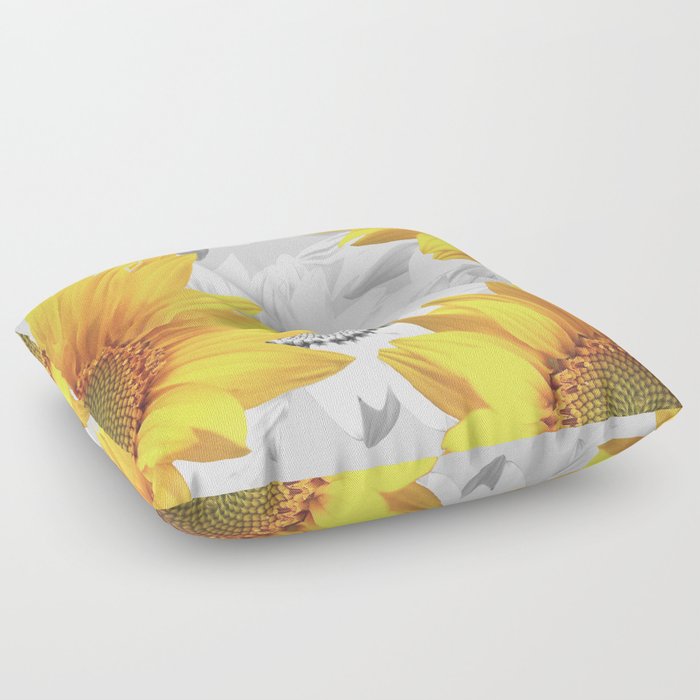 Sunflower Bouquet #decor #society6 #buyart Floor Pillow