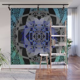 Dreamtime Power Mandala Portal Sacred Geometry Print Wall Mural