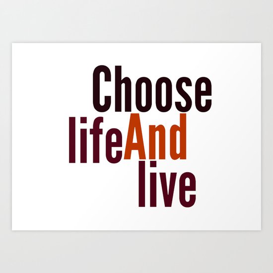 Live Art Print