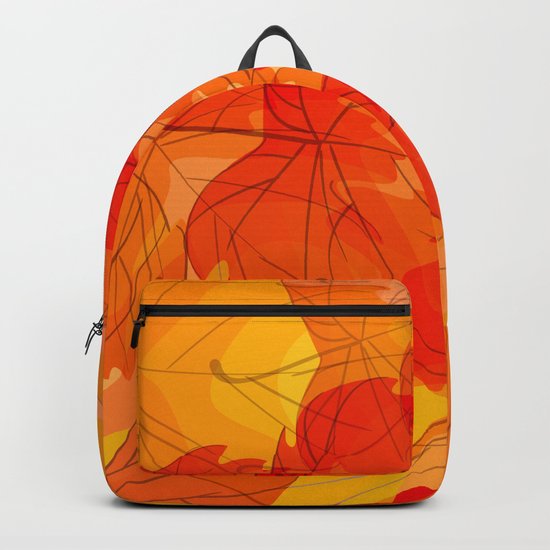Autumn leaves - sketch Backpack