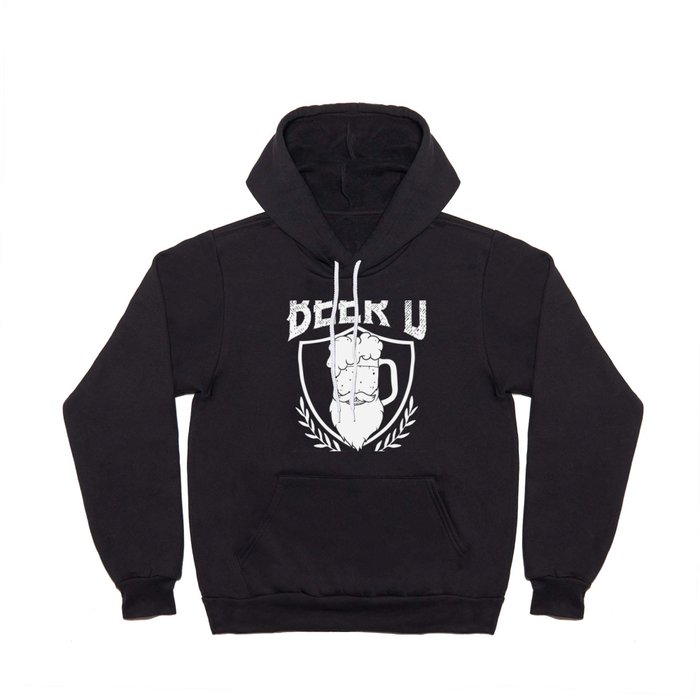 Beard And Beer Drinking Hair Growing Growth Hoody