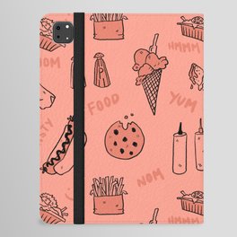 Pack Snacks Pattern iPad Folio Case