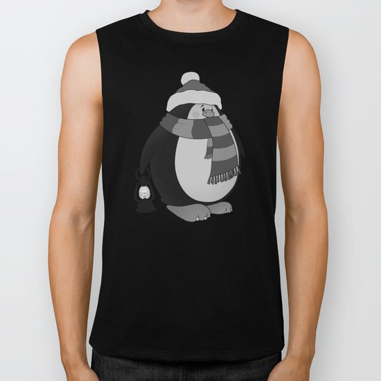 Penguin Biker Tank