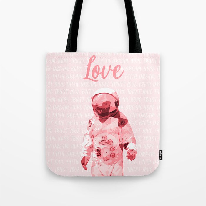 Spaceman AstronOut (Love) Tote Bag