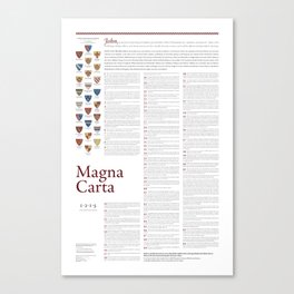 Magna Carta Canvas Print