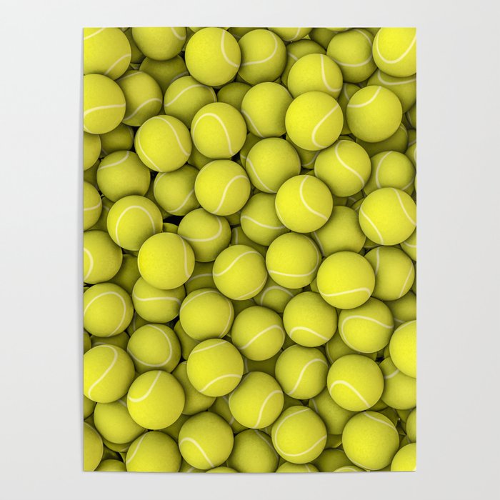 Tennis balls Poster