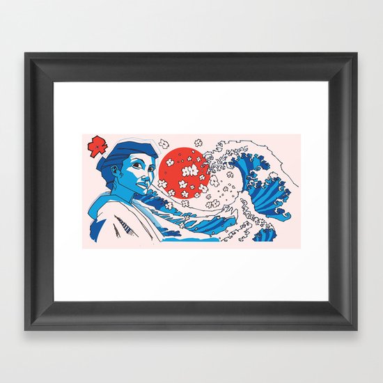 JAPAN Framed Art Print