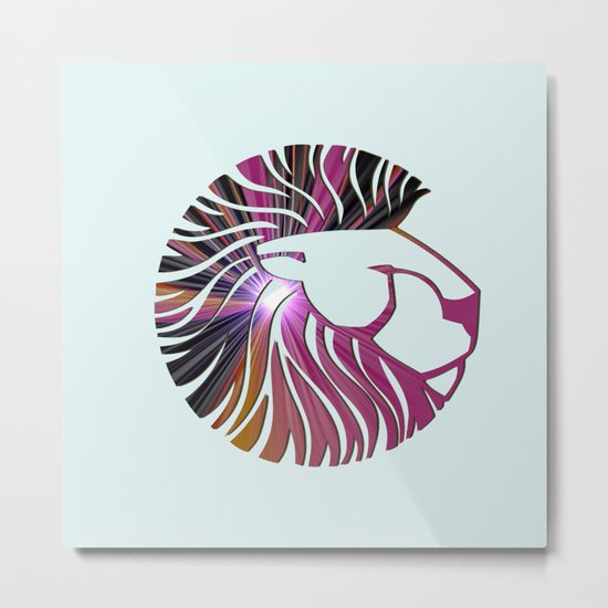 king Metal Print