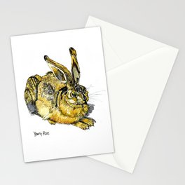 Young Hare inspired by Dürer Stationery Card