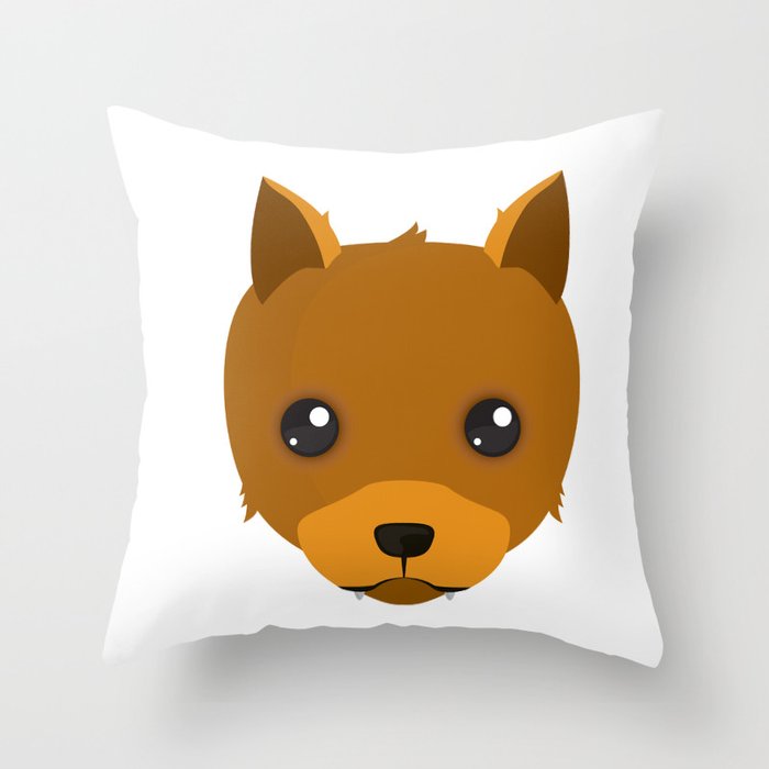 Dingo Throw Pillow