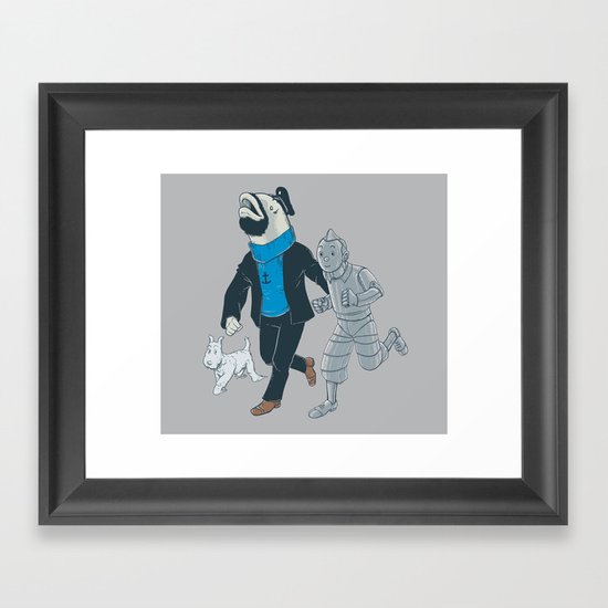 The Literal Adventures of... Framed Art Print