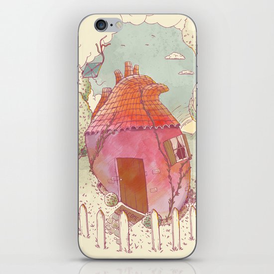 Home Is Where Your Heart Is iPhone & iPod Skin