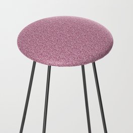 Light Pink Glitter Counter Stool