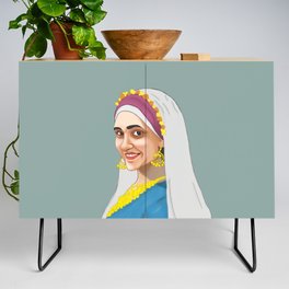 The Beautiful Egyptian Farmer Credenza