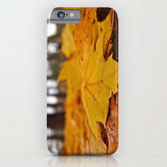 Golden leaves iPhone & iPod Case