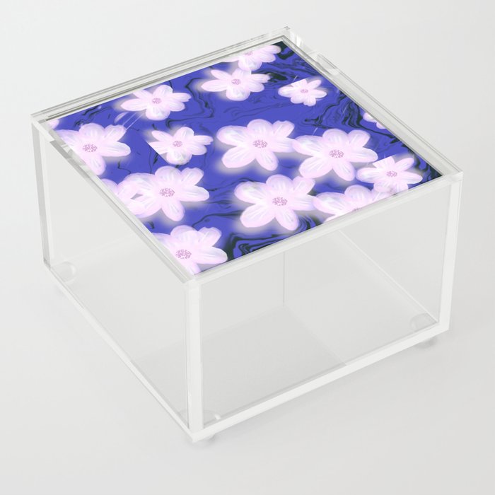 Summer Flowerflies Acrylic Box