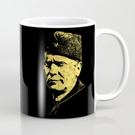 Josip Broz Tito Abstract Portrait President of Yugoslavia SFRJ Coffee Mug