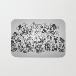 The gang's all here - Five Nights At Freddy's Bath Mat